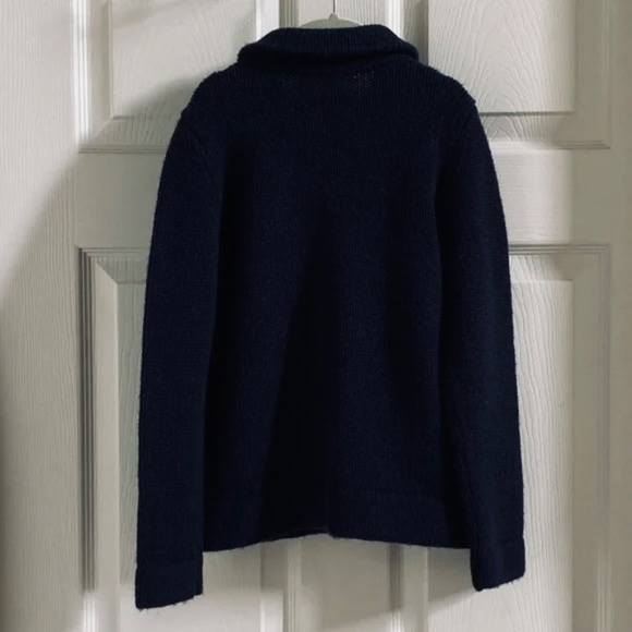 Bonpoint Navy Camel Hair Sweater Cardigan Sweater Jacket New with Tags Boy's 8 - Picture 8 of 8